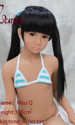 UTDOLLS Q 108cm Asian tone Realistic Mini Doll – Petite TPE Body with Realistic Features