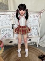 UTDOLLS Nanako 109CM TPE Realistic Mini Doll (Soft Silicone Head with Pale Tone)