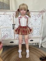 UTDOLLS Oksana 109CM TPE Realistic Mini Doll (Soft Silicone Head)