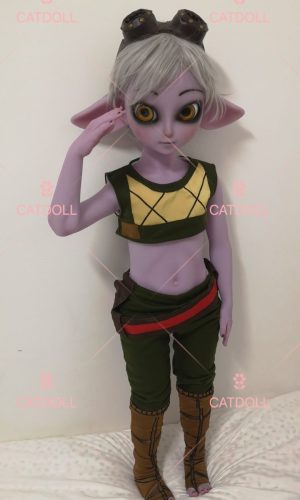 UTDOLLS 115CM Purple Silicone Doll