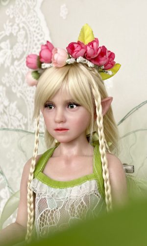 UTDOLLS 60CM Sasha Silicone Realistic Mini Doll (Elf Ear)